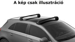 Thule FORD Mondeo (MK V) kombi 15-22 tetősínes Turtle csomagtartó Fekete