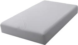 Wilsondo Cearșaf de pat elastic pentru copii Sante Jersey 120x60 - argintiu Lenjerie de pat