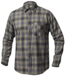 ARDON Cămașă din flanel pentru bărbați URBAN - Neagră | 5XL (H20090/5XL)