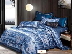 Lenjerii de pat Jacquard Lux, 4 piese, cod TCX11 Lenjerie de pat