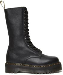 Dr. Martens bőr bakancs 1b99 Quad fekete, női, platformos, DM31426001 - fekete Női 40