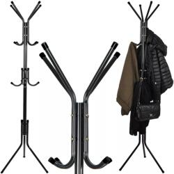 Ruhhy Álló ruhafogas 170cm fekete (id_17646-code_23815) - holnapszallitjuk