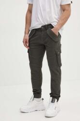 Alpha Industries nadrág Combat Pant LW férfi, zöld, cargo, 126215 - zöld 34