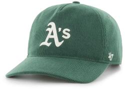 47 brand baseball sapka MLB Athletics zöld, nyomott mintás, B-TCDLC18IWP-DG - zöld Univerzális méret