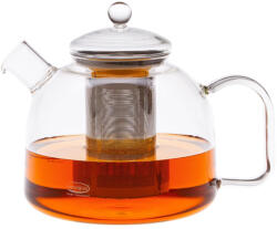 TrendglasJENA CLASSIC teáskanna gombos üveg tetővel 1, 75 L