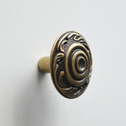 Ferretto handles 306 Fém bútorgomb, bronz színű, antik stílus (153063012)
