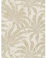 As Creation Tapet cu frunze Dracena crem-argintiu