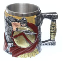 Tole 10 Imperial Cana Medievala Spartan, 12cm, 400ml decorat 360grade Tole 10 Imperial 39760