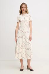 Tommy Hilfiger pamut ruha - bézs XS - answear - 31 290 Ft