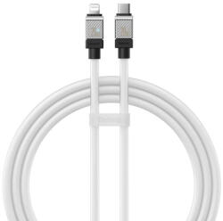 Baseus Кабел за данни Baseus CoolPlay, Type-C - Lightning, 20W, 1.0m, Бял - 40453
