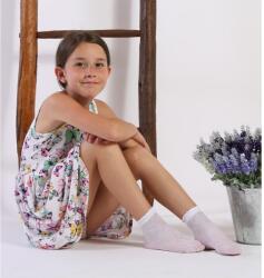 Topp Rózsaszín lányka bokafix zokni / 2pár, 3-6 éveseknek