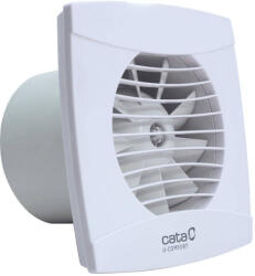 CATA UC-12 Timer fehér ventilátor utószellőztető funkcióval, pillangószeleppel (01300100) - muszakinet