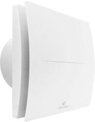 Aerauliqa QD-120HT BB ventilátor utószellőztető és páraérzékelő funkcióval, beépített pillangószeleppel (003143)