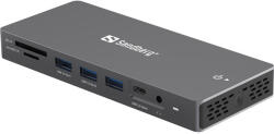 Sandberg Notebook Dokkoló - USB-C 13in1 DockingStation Pro (136-61)