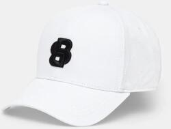 BOSS baseball sapka fekete, nyomott mintás, 50533299 - fehér Univerzális méret