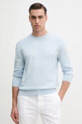 Calvin Klein pamut pulóver könnyű, férfi, LV040BM343 - kék M