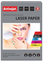 Activejet AP4-160G100L fotópapír A4 Fehér Fényes (AP4-160G100L)