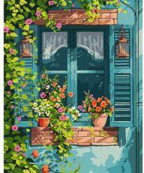 Ideyka Ideyka: Festés számok szerint, Ház a kertben - 40 x 50 cm (KHO6348) - jateknet