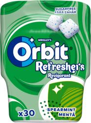 Orbit Refreshers Spearmint menta- és mentolízű cukormentes rágógumi édesítőszerrel 67 g