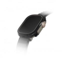 Uniq Valencia Apple Watch Ultra 49mm aluminium tok fekete (UNIQ-49MM-VALBLK) (UNIQ-49MM-VALBLK)