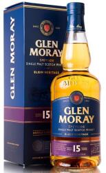 Glen Moray 15 éves whisky DD (0, 7L / 40%) - whiskynet