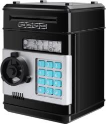 KRUZZEL 23545 Gyerek széf persely, fekete (00023545)