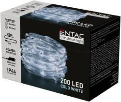 Entac ARMIN Entac Karácsonyi Vilgítás - IP44, 200 PVC Bevonatú, Micro LED CW, 20 m