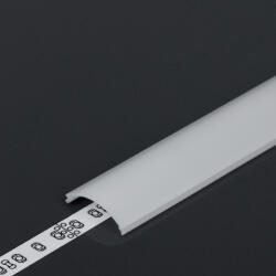 Topmet LED profil fedél "D1" klikk opál (C9060038)