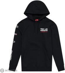Troy Lee Designs Factory Racing pulóver, fekete (XL)