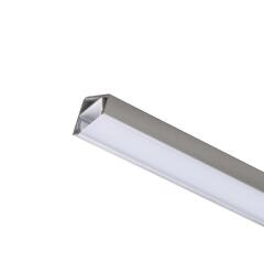 Rendl light studio LED PROFILE I 30/60 Felületre Szerelhető 1 m Eloxált Alumínium/Matt Akrilát