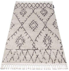 Berber Szőnyeg BERBER FEZ G0535 bézs / barna Rojt shaggy 200x290 cm (GR2789)