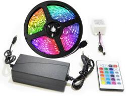 Sumker Led szalag 15m színes rgb adapterrel távirányítóval SMD2835