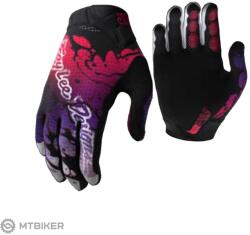 Troy Lee Designs Air Drip gyerekkesztyű, fekete/lila (S)