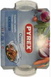 Pyrex Slow cook szögl. sütőtál+fedő 6, 5l (4, 3l+2, 2l)