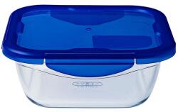 Pyrex Cook&Go Sütőtál Műanyag Tetővel - 21.6X21.6 cm, 1.9 L