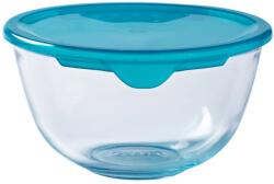 Pyrex Prep&Store hőálló üvegtál műanyag tetővel 21 cm 2 l