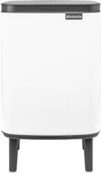 Brabantia Bo Waste Bin Hi Hulladékgyűjtő - 7 L, B Méret, Acél, Fehér