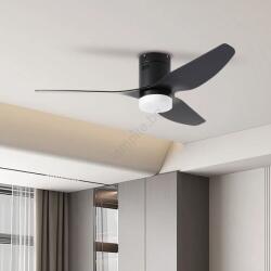 ZEVENTI - LED таванен вентилатор PADUA LED/18W/230V Wi-Fi Tuya черен + дистанционно (ZV0035)