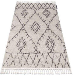 Berber Kab. Szőnyeg BERBER FEZ G0535 bézs / barna Rojt shaggy 180x270 cm