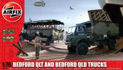 Airfix Model de asamblat Airfix Militar: Avioane - bombardier britanic (Bedford QLD/QLT Trucks) (AIR03306)