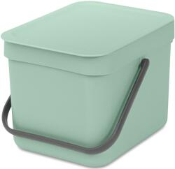 Brabantia Sort & Go Konyhai Szemetes - 6 L, S Méret, Jáde Zöld