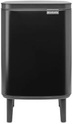 Brabantia Bo Waste Bin Hi Hulladékgyűjtő - 7L, B Méret, Matt Fekete