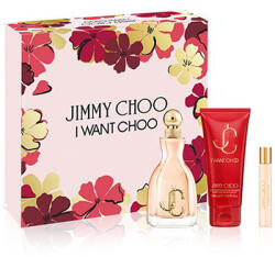 Jimmy Choo I want Choo női parfüm szett (eau de parfum) Edp 100ml+7.5ml+100ml tesápoló