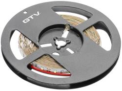 GTV LED Szalag - 11 W/FM, 33 W/5FM, 5 mm, 5 FM/Tekercs, 12 V, IP20, 750 Lumen, Semleges Fehér