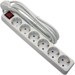 Strohm 6 Plug 1,5 m Switch (SM-6PK-1-5M-WH-3X1.5)