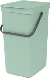 Brabantia Sort & Go Konyhai Szemetes - 16 L, D Méret, Jáde Zöld
