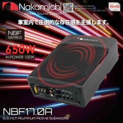 Nakamichi NBF17.0A Subwoofer auto