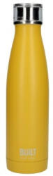 Kitchen Craft Duplafalú Termosz (24H Hideg, 6H Meleg) Rozsdamentes Acél, 483ml, Mustard, Built