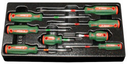 Hans Tools Csavarhúzó Készlet - 8 Részes, CrV, TT-10 Fiókmodul