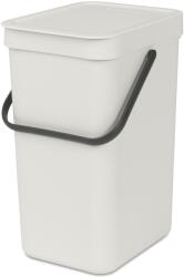 Brabantia Sort & Go Konyhai Szemetes - 12 L, C Méret, Világos Szürke